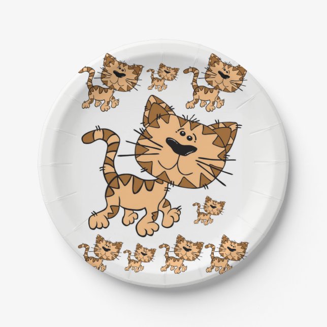 Teller Kitten (Vorderseite)