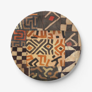 Teller mit einem Hauch von Afrika