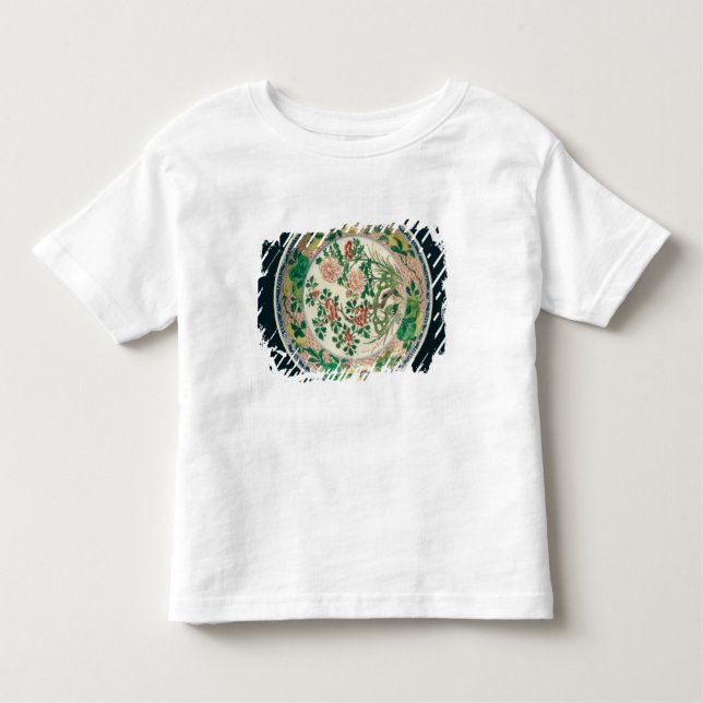 Teller mit famille verte Dekoration Kleinkind T-shirt (Vorderseite)
