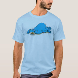 Teller mit Keksen von der Vintage-Keks-Monster T-Shirt