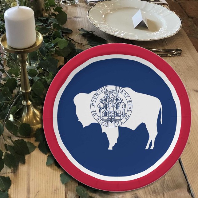 Teller, Party, Sport, Wyoming Pappteller (Von Creator hochgeladen)