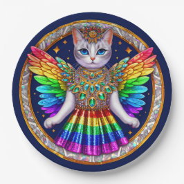 Teller | Rainbow Pride Cat Fairy Angel Party
