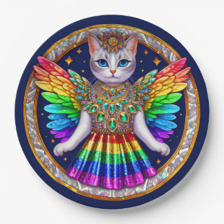 Teller | Rainbow Pride Cat Fairy Angel Party