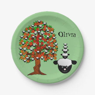 Teller, Schafspilze Pappteller