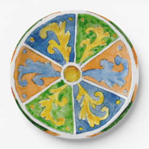 Teller SCT_P7-1 Traditionelles sizilianisches Desi