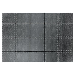 Teller und Rivetten Schneidebrett