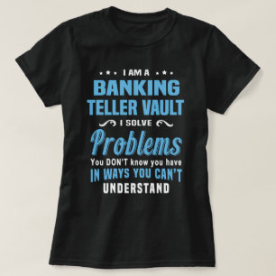 Teller Vault für Banken T-Shirt