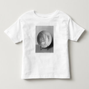 Teller verziert mit Vögeln Kleinkind T-shirt