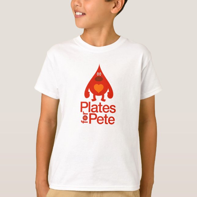 Teller von Kindern für Pete T - Shirt (Vorderseite)