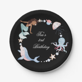 Teller von Meerespapier