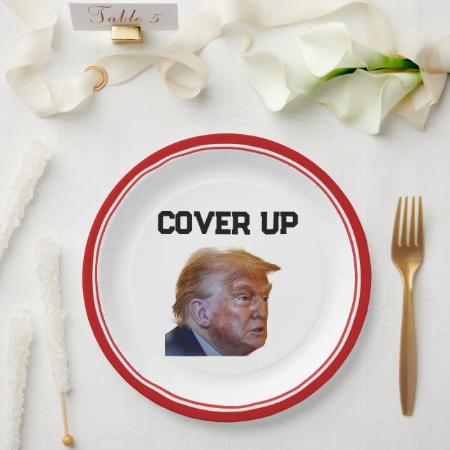 Teller von Trump-Vertuschung (Hochzeit)