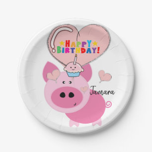 Teller zum Geburtstag, Schweinefleisch