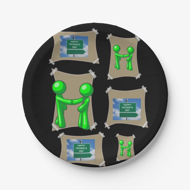 Teller zum Vater (Vorderseite)