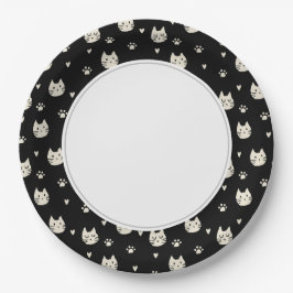 Teller zum Weißbuch für Kätzchen