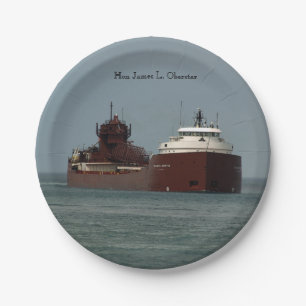 Tellerplatte Hon James L. Oberstar Pappteller