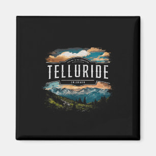 Telluride Berge Colorado Wandern im Freien Vinta Magnet