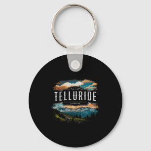 Telluride Berge Colorado Wandern Outdoor Vinta Schlüsselanhänger