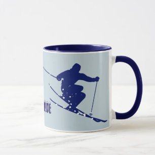 Telluride Blue Skier Tasse