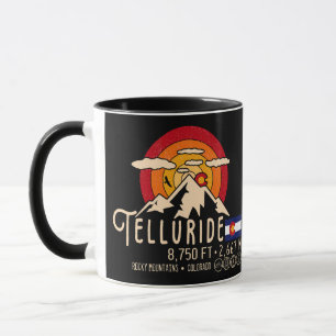Telluride Colorado Berge Retro Vintag Tasse