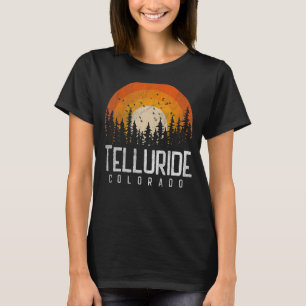 Telluride Colorado CO Retro Style Vintag 70er 80er T-Shirt