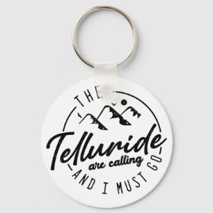 Telluride Colorado Mountains - Ski Souvenir Schlüsselanhänger