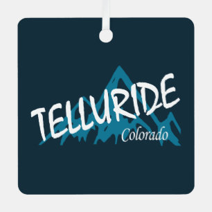 Telluride Colorado Ornament Aus Metall