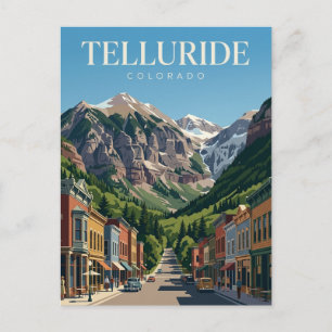 Telluride Colorado Postkarte
