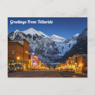 Telluride Colorado Postkarte