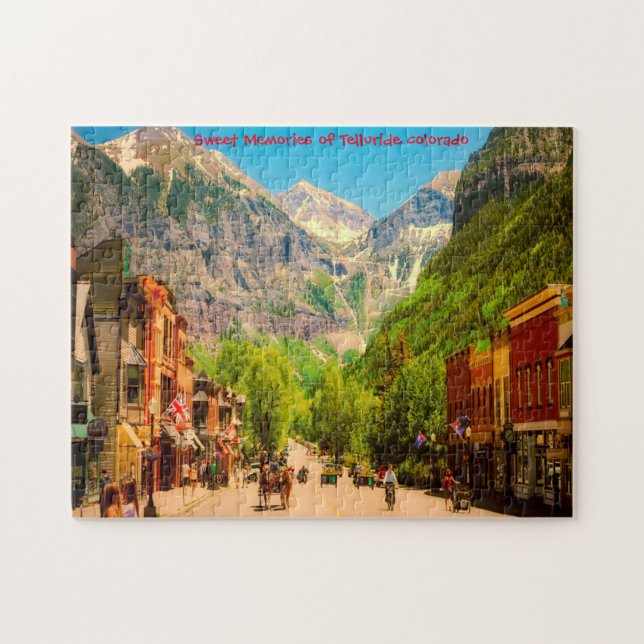 Telluride colorado. Puzzle (Horizontal)