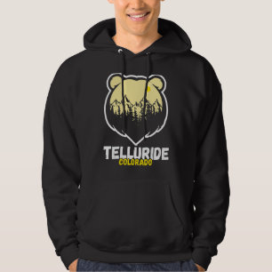 Telluride Colorado Retro Berge Telluride 1 Hoodie