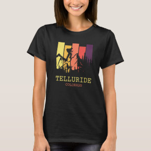 Telluride Colorado Retro Bergsee-Zauber T-Shirt
