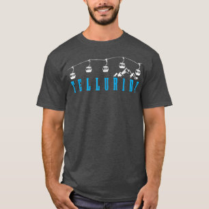 Telluride Colorado Skifahren Snowboard Wintersport T-Shirt