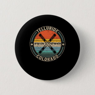 Telluride Colorado Skifahren Snowboarden Snow Mo Button