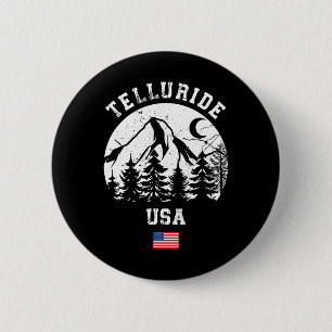 Telluride Colorado Skigebiet Alpin Skifahren Button