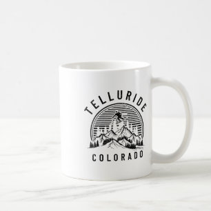Telluride Colorado Skilift Skifahren Vintage Pride Kaffeetasse