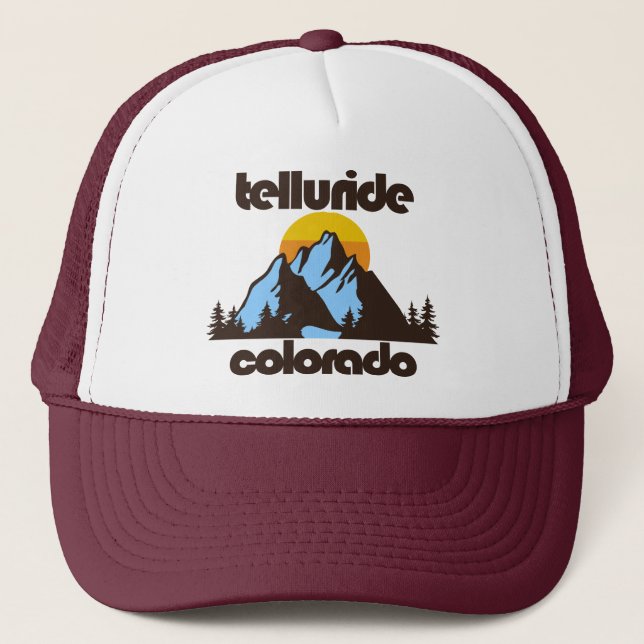 Telluride, Colorado Truckerkappe (Vorderseite)