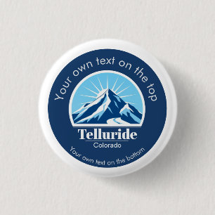 Telluride Colorado USA Skigebiet Button