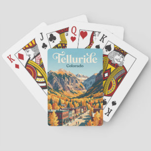 Telluride, Colorado, USA Spielkarten