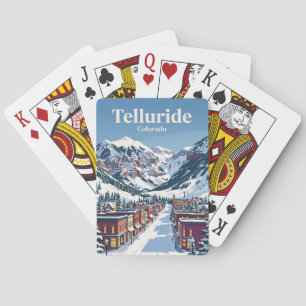 Telluride, Colorado, USA Spielkarten