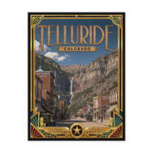Telluride Colorado Vintage Art Deco Golden Age