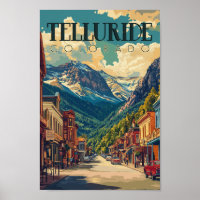 Telluride, Colorado Vintage Travel