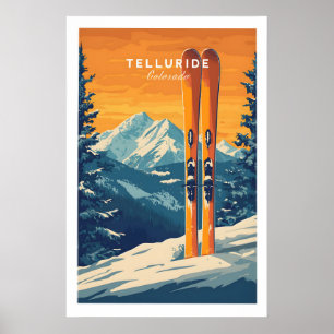 Telluride Reiseplakat - Colorado 1 Poster