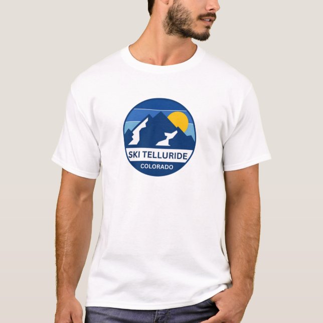 Telluride Ski Colorado T-Shirt (Vorderseite)