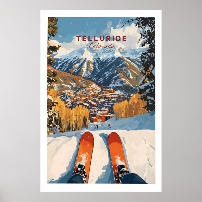 Telluride Ski Poster 1 (Vorne)