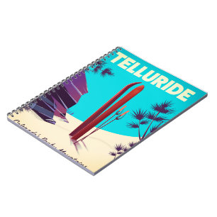 Telluride Ski Rocky Mountains Notizblock