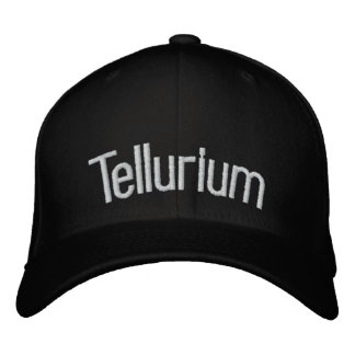 Tellurium Bestickte Kappe