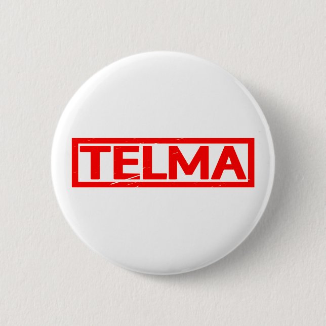 Telma-Briefmarke Button (Vorderseite)