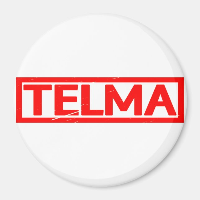 Telma-Briefmarke Magnet (Vorne)