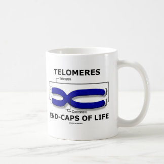 Telomeres Ende-Kappen des Lebens (Biologie-Spaß) Tasse