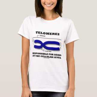 Telomeres verantwortlich für das Altern auf T-Shirt